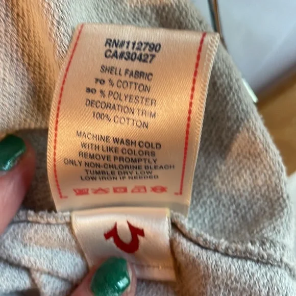 True Religion short sleeve sweatshirt - Picture 9 of 9